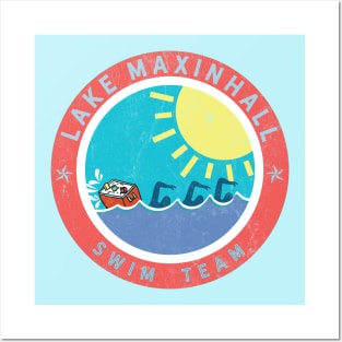 Lake Maxinhall Swim Team Patch Posters and Art